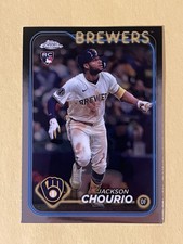 2024 Topps Chrome Update Series #USC18 Jackson Chourio (RC) - Milwaukee Brewers