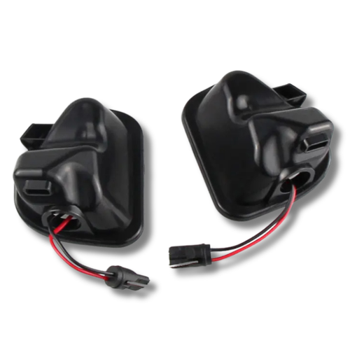 Volkswagen Passat Puddle Light Set LED White 10-15 Wing Mirror Courtesy - Picture 6 of 12