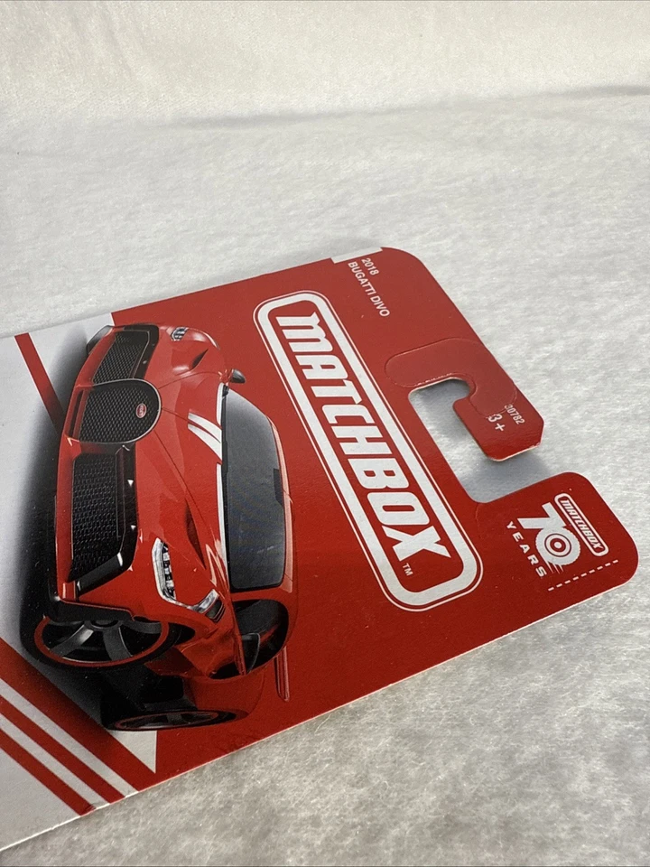 Matchbox Target Red Edition #2 2018 Bugatti Divo Red 2023 | FSC Foto 3 de 4