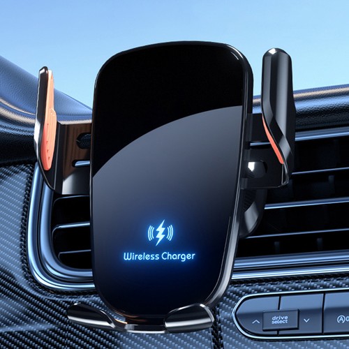 Chargeur Sans Fil Charge Rapide Support Voiture Ventilation Support Téléphone pour Téléphone Portable - Photo 7 sur 12