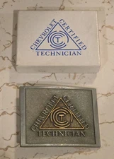 Chevrolet Belt Buckle Certified Technician Chevy General Motors