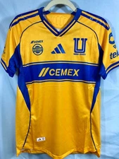 Tigres UANL 2025 2026 Home Player Jersey Men Slim Fit Soccer Football
