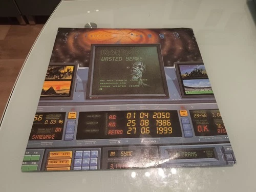 IRON MAIDEN WASTED YEARS Maxi 45T 1986