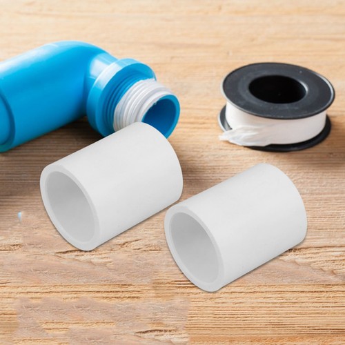 10 Pcs Pvc Pipe Socket Connectors White Sch40 For Water Sewer Drain Systems - Picture 9 of 12