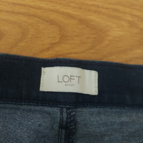 Jeans skinny LOFT Outlet "Legging" lavaggio scuro taglia 10 - Foto 3 di 11