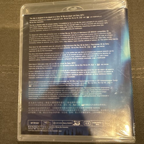 Sony 3D World Experience Disc 2010 Vol 1 Blu Ray Promo 3DTV 3D Sealed - Picture 3 of 6