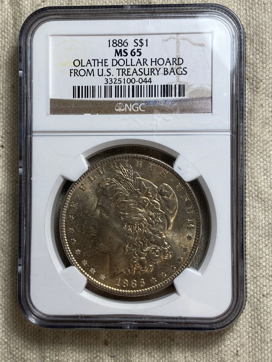 1886 Year Grade MS 65 Morgan Dollars (1878-1921) for sale | eBay