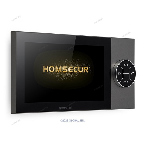 HOMSECUR 7" Video Doorphone Intercom Door Bell Door Unlock Monitoring Security - Picture 7 of 10