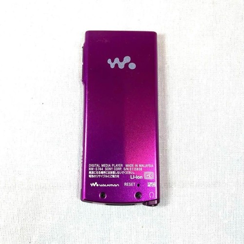 Sony Walkman NW-S744 MP3 Player 8GB Violet Portable Audio Tested - Picture 6 of 6