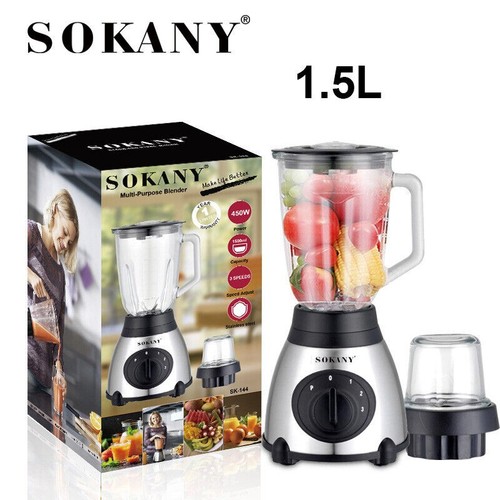 Spremiagrumi Multifunzione 1,5L Frullatore Frutta e Verdura Tritatutto - Foto 7 di 16