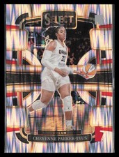 2024 Panini Select WNBA #62 Cheyenne Parker-Tyus Prizms Silver Flash