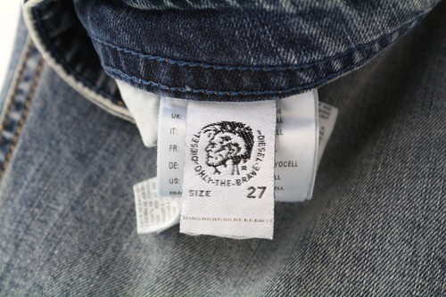 DIESEL Thommer 084UX Herren Jeans W27/L32 mittelblau Jungen Slim Stretch Skinny Zip * - Bild 7 von 9