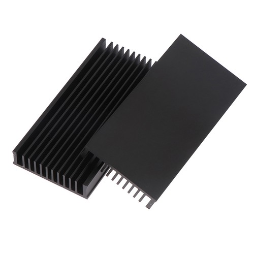 1Pc Aluminum Heatsink Cooler 50*100*12.7mm LED IC Fan Power Amplifier Radiator - Afbeelding 5 van 7