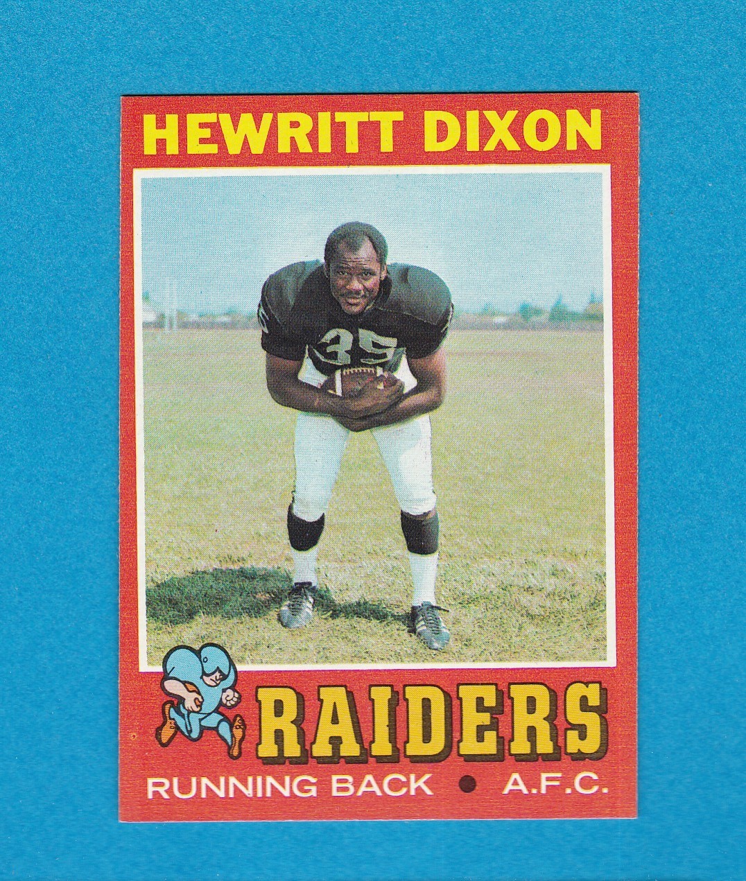 1971 TOPPS FOOTBALL SET BREAK 95 HEWRITT DIXON RAIDERS NM/MT