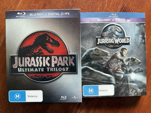 Jurassic Park Ultimate Trilogy + Jurassic World Bluray & Digital Copy Box Set