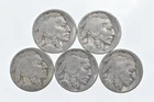 BETTER Lot 1925-S 1928-D 1929-S 1928-S 1927-S Buffalo Nickel Collection *129