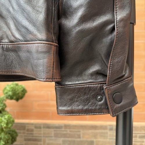Thursday Boot Co. Men’s Roadster Jacket Sz: Medium (Athletic Fit) Lamb Leather - Picture 10 of 24