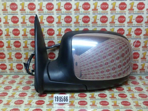 2006-2007 GMC SIERRA 1500 DRIVER LEFT SIDE VIEW POWER CHROME DOOR MIRROR OEM