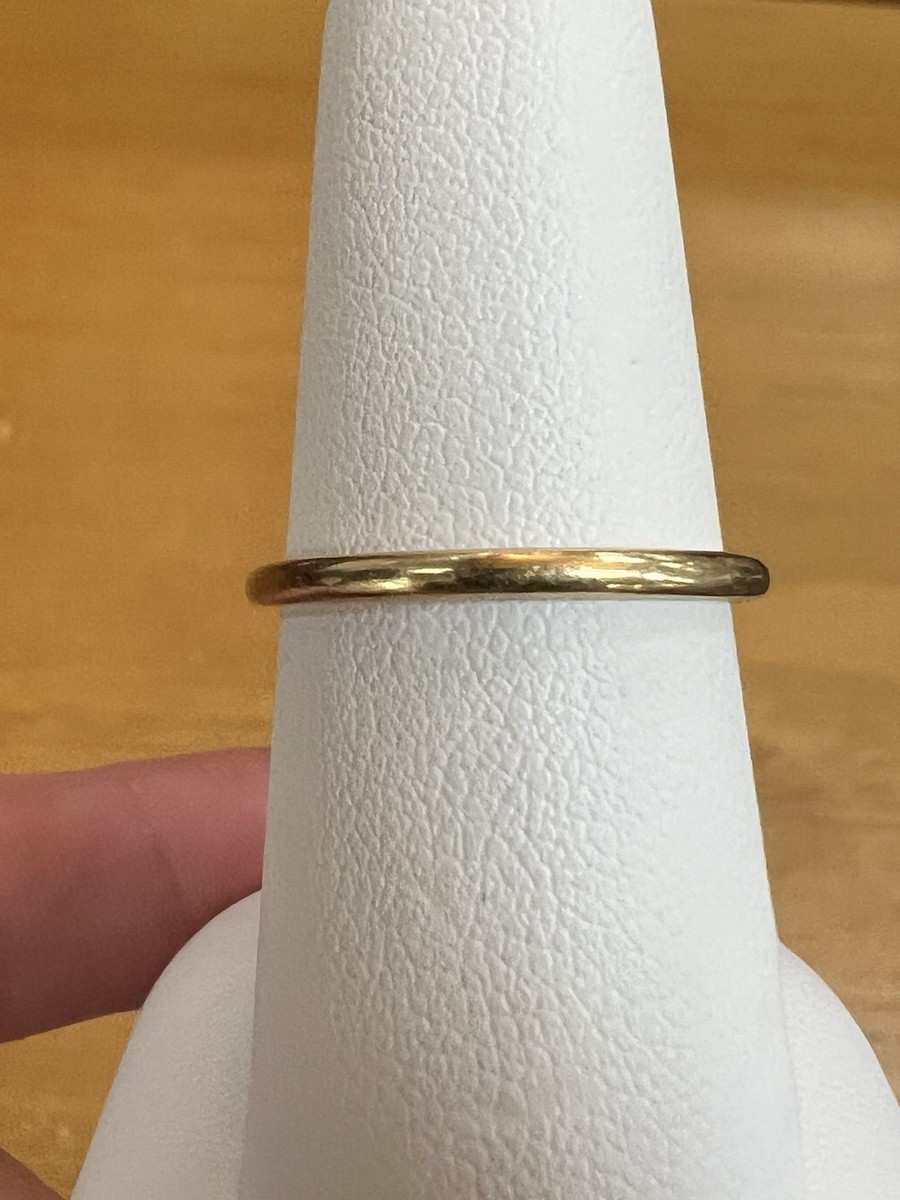 Tiffany & Co 18k Solid Gold Ring Simple Band Size 6 3/4 | eBay Tiffany & Co 18k Solid Gold Ring Simple Band Size 6 3/4 | eBay