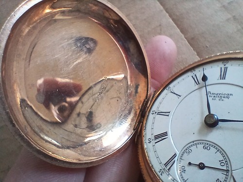Waltham 17J Appleton Tracy L/S Sidewinder Pocket Watch w/ Hunter Keystone Case - Picture 10 of 16