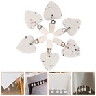  6Pcs Household Table Cloth Weights Heart Tablecloth Weights Windproof Table