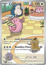Pokemon Chansey 187/167 Sv06: Twilight Masquerade Holo Scarlet Violet