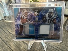 2024  TC Mirror Platinum Blue Camo Xavier Legette Ja’Tavion Sanders Dual /35