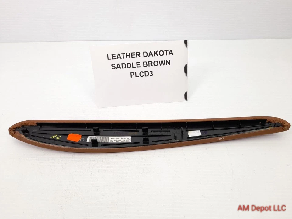 2008 BMW 335i 335xi 328xi 328i E93 E92 Rear Left Side Armrest Saddle Brown - Image 4 of 4