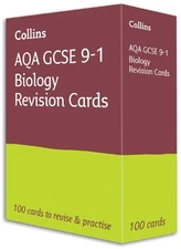 AQA GCSE 9-1 Biology Revision Cards (Cards) Collins GCSE Grade 9-1 Revision