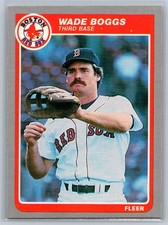 Wade Boggs 1985 Fleer #151