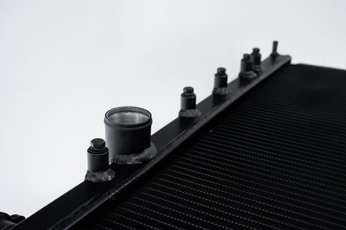 CSF Black Aluminum Radiator for 2002-2007 Subaru WRX / STi (Manual Transmission) - Picture 5 of 6