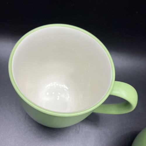 Noritake Stoneware Colorwave Apple Green Coffee Mug 8094 Set Of 4 - 12 oz - Picture 9 of 13