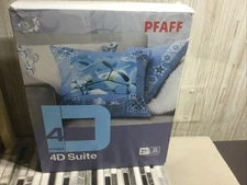 PFAFF 4D CREATIVE Clean Used 13 Instruction Books, Reference Guide, No Dongle