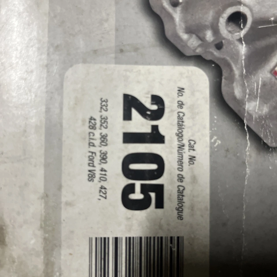 Engine Intake Manifold-Base Edelbrock 2105 - Image 3 of 4