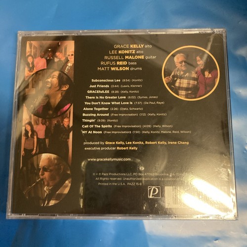 Grace Kelly: Gracefullee Jazz 1 Disc CD VERSIEGELT NEU - Bild 2 von 2