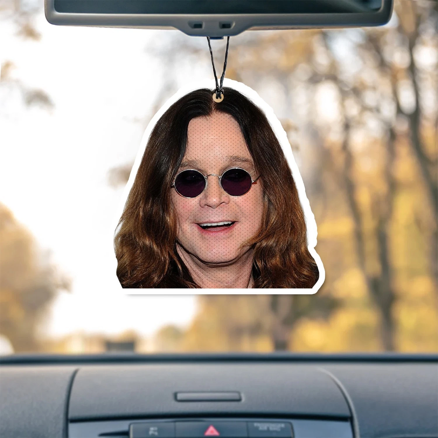 Ozzy Osbourne Unscented Hanging Car Air Freshener Freshie