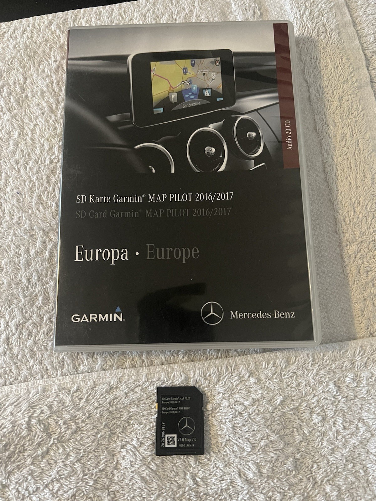 Carte SD Garmin Map Pilot Mercedes NTG5.1 pour vos road trips en Europe
