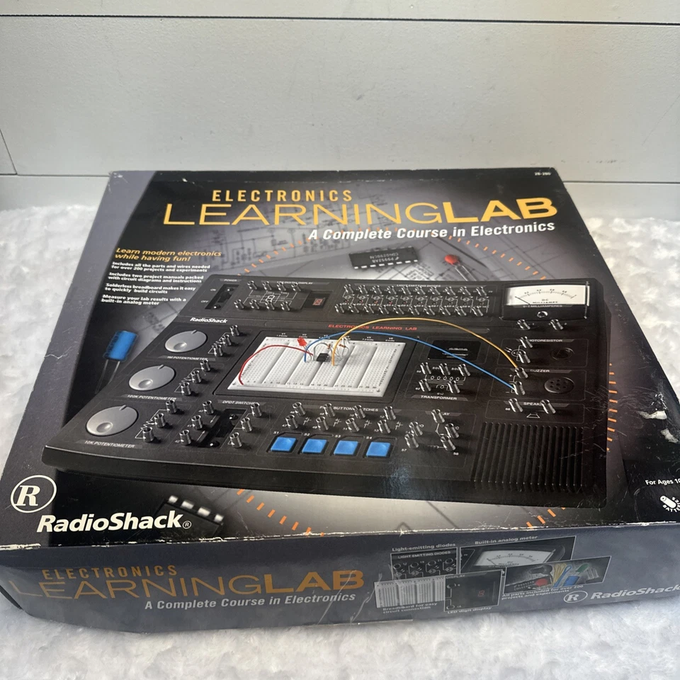 Radio Shack Electronics Learning Lab 28-280 Curso Completo en Electrónica Foto 2 de 4