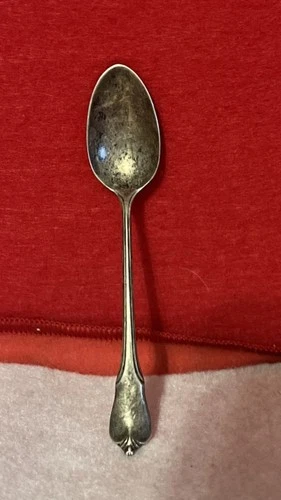 VTG. Grand Colonial By Wallace Sterling Silver Baby Spoon Original 4 Inches Long
