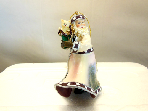 NOS 2008 ASHTON DRAKE THOMAS KINKADE SANTA CHRISTMAS ORNAMENTS COA OVP #18 - Bild 10 von 14