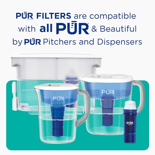 BRAND NEW PUR Plus Water Pitcher Filters with Lead Reduction - 3 Pack - PPF951K - Picture 7 of 10