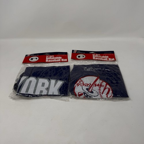 Vintage Twins Enterprise Inc New York Yankees Inflatable 42" Baseball Bat 1994 - Picture 1 of 7