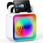 SDRD Bluetooth Karaoke Machine for Adults, SD-516 2 Mics, 10W Rechargeable