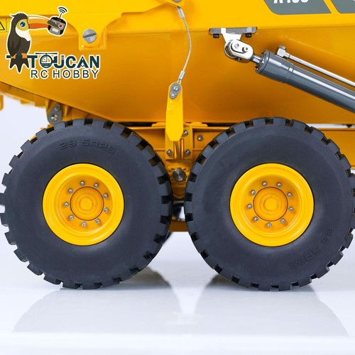 Double E A40G 1/16 RC Hydraulic Articulated Truck Metal RTR Dump Truck ST8 Radio - Picture 21 of 24
