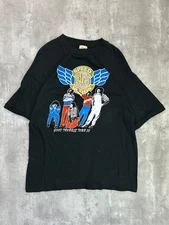 Vintage 1982 REO Speed Wagon Good Trouble Rock Music Tour T-Shirt Size Large