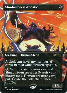 Shadowborn Apostle Secret Lair | eBay