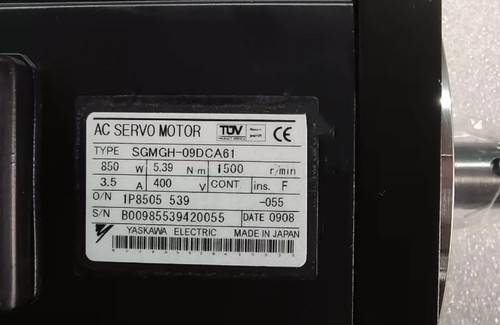 1PC New YASKAWA SGMGH-09DCA61 AC SERVO MOTOR Expedited Shipping - Picture 4 of 5