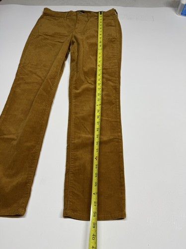 J Crew Corduroy Pants Womens Size 29 Essential Straight Golden Brown Tan - Picture 5 of 11