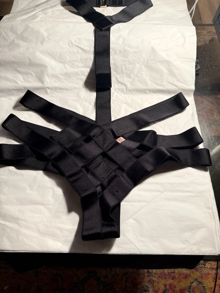 Agent Provocateur Whitney Black Playsuit AP2 Small, NWOT - Image 4 of 4