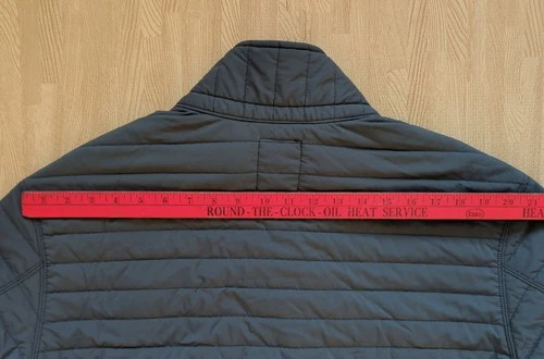 Relwen Windzip Jacket Charcoal Loden Huckberry Men's XL Softshell Quilted Coat image 12